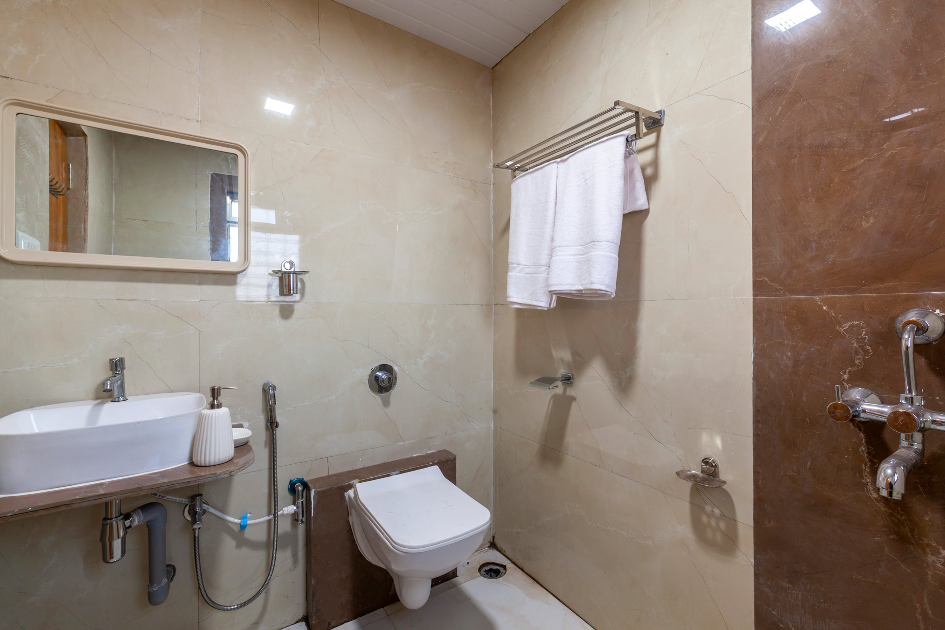 The Ocean Greek Villa, Alibag Bathroom 2