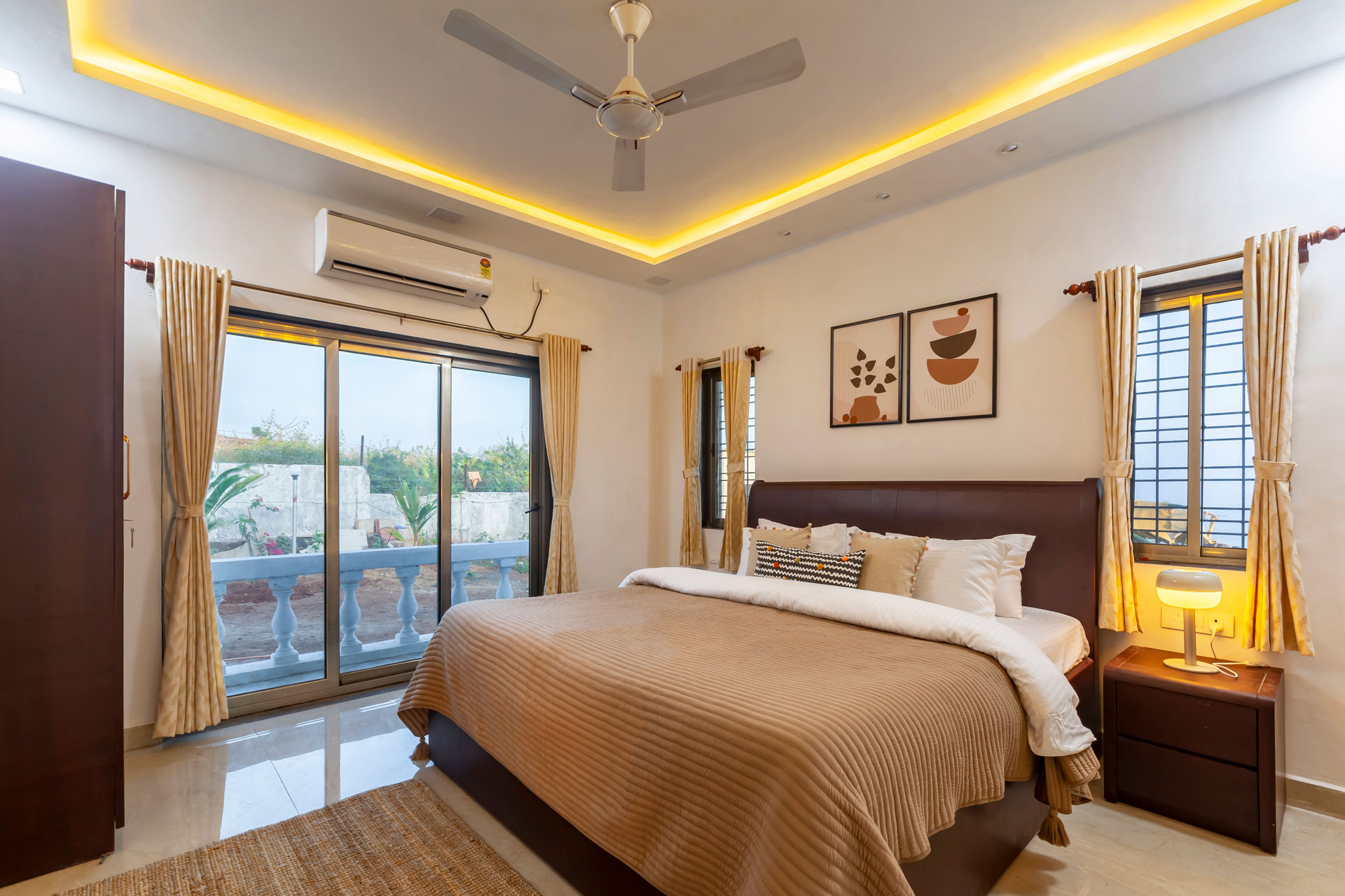 The Ocean Greek Villa, Alibag Bedroom 1