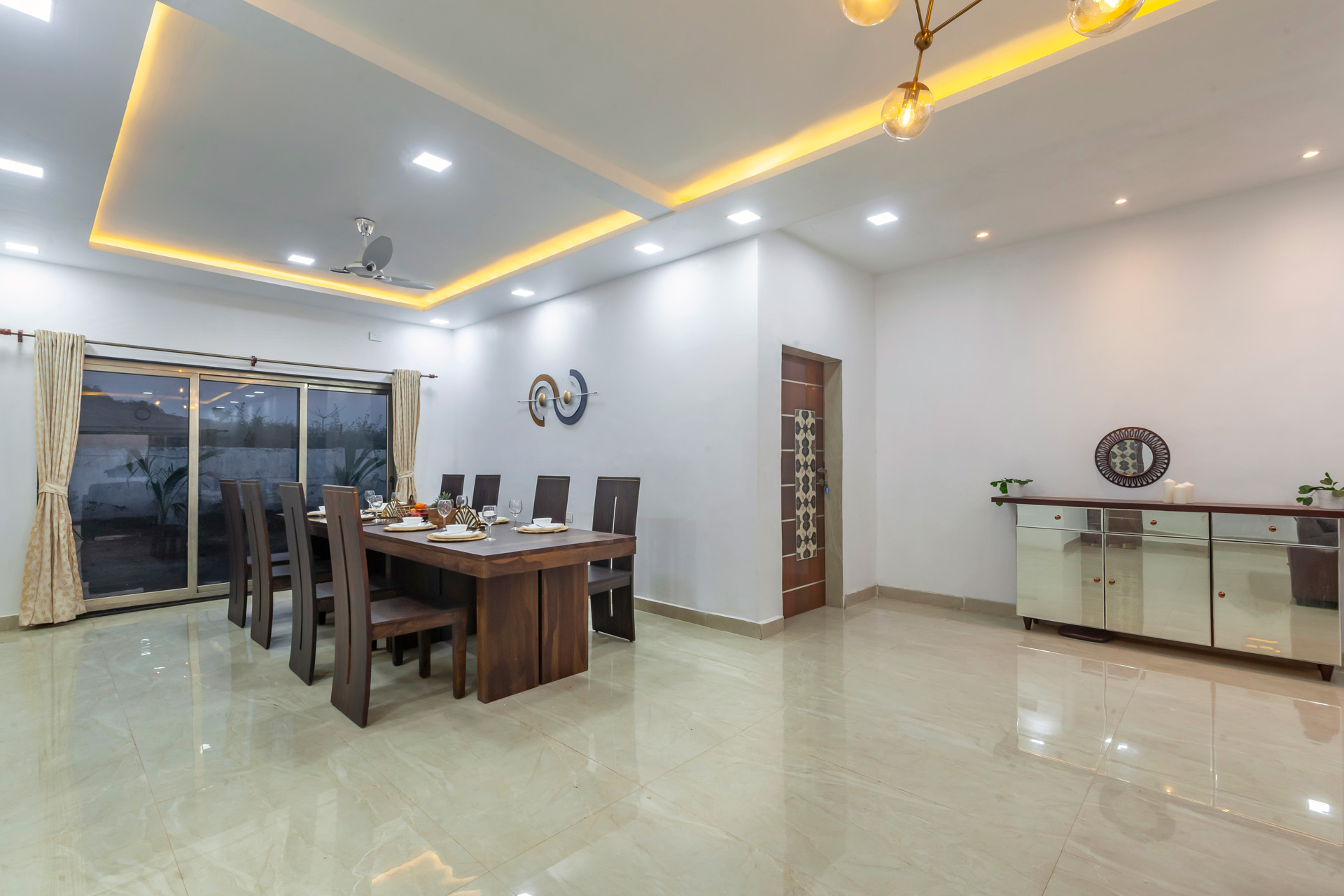 The Ocean Greek Villa, Alibag Living Room