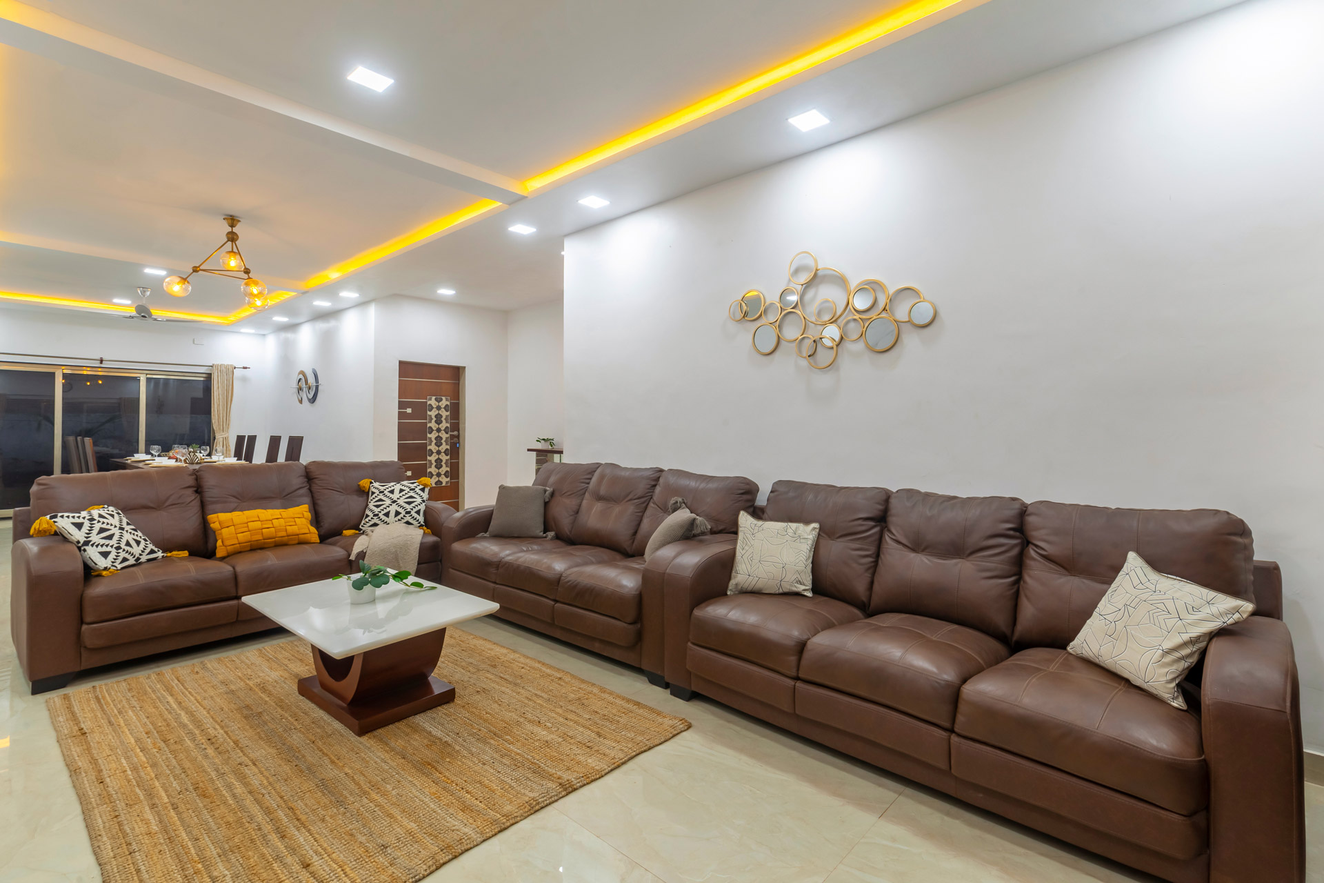 The Ocean Greek Villa, Alibag Living Room 3