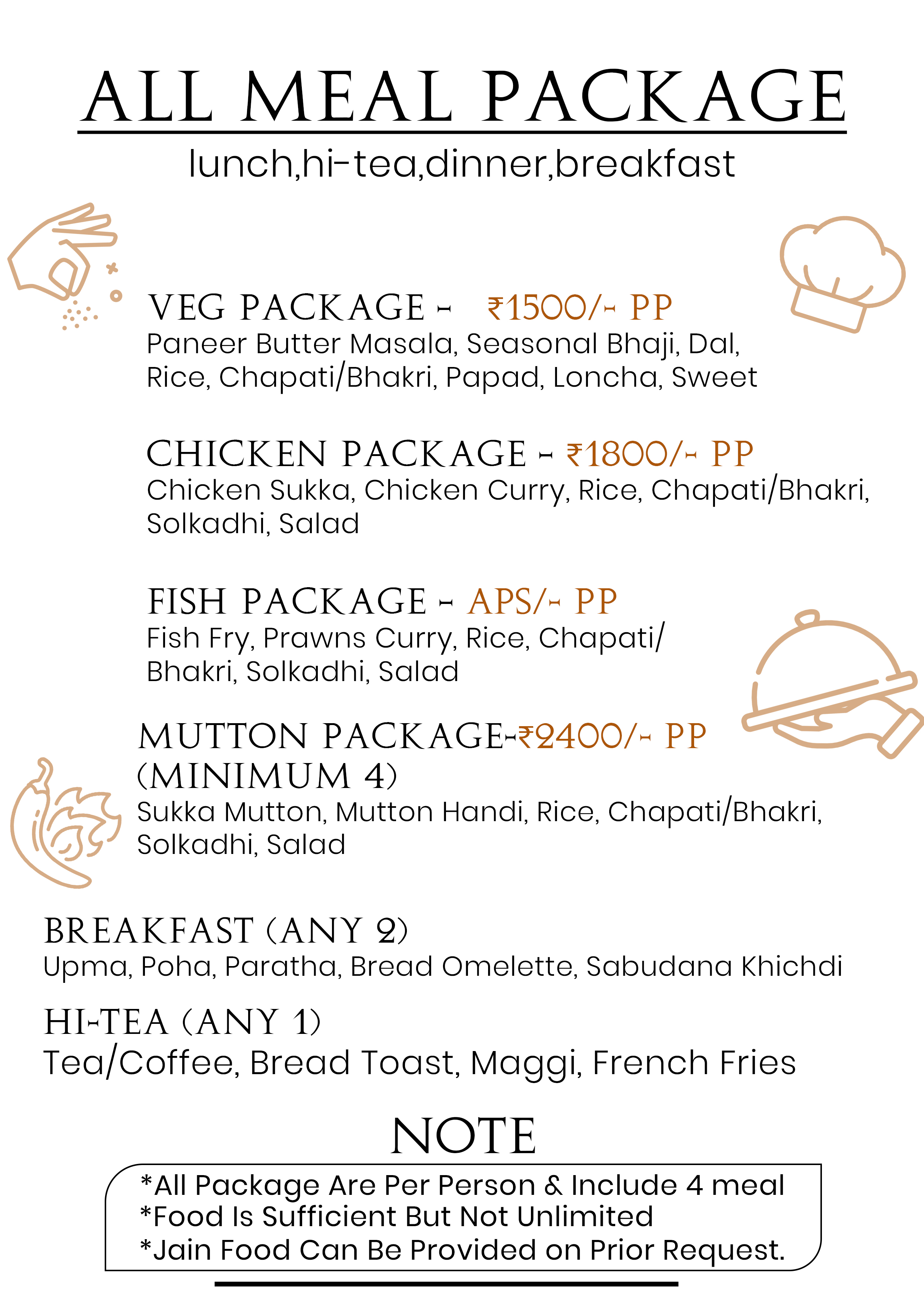 Ocean Greek Villa Food Menu - Dish 2